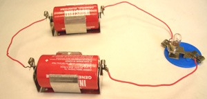 Series Circuit (Batteries in series)